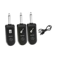 thumbnail image 3 of Adaptador de micrófono transmisor-receptor XLR profesional para instrumentos eléctricos y musicales Conjunto negro B, 3 of 9