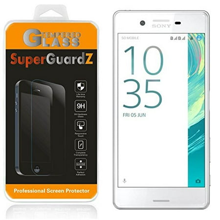 [3-Pack] For Sony Xperia X Performance - SuperGuardZ Tempered Glass Screen Protector, 9H, Anti-Scratch, Anti-Bubble, Anti-Fingerprint