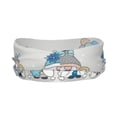 thumbnail image 2 of Rocae Snow Gnome for Winter for Sweatbands Sports Headband for Men and Women,Fashion Sweat Bands Headbands for Running,Cycling,Football, Yoga, Fitness, 2 of 9
