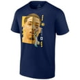 thumbnail image 2 of Men's Tyrese Haliburton Navy Indiana Pacers Jump Pass T-Shirt, 2 of 4