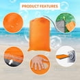 thumbnail image 5 of Fitup Beach Blanket Picnic Blanket Waterproof Sandproof, Oversized Sand Free Beach Mat 79" x 82” for 4-7 Adults for Camping Stadium, Beach, Picnic, Grass, 5 of 9