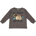 thumbnail image 3 of Inktastic My Cousin Loves Me with Sloth and Hearts Boys or Girls Long Sleeve Toddler T-Shirt, 3 of 5