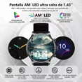 thumbnail image 2 of Smartwatch Hombre Amoled Reloj Inteligente Bluetooth Llamada, 2 of 8