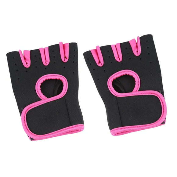 Guantes de levantamiento de pesas para mujer para entrenamiento, fitness, gimnasio, deporte, talla S S