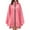 Pink, variant on Rain Jackets for Unisex Green Fashion Jacket Coat Hooded Raincoat Adults Teens With Pockets