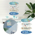 thumbnail image 3 of Hangs Wall Summer Ocean Style Colorful Sunshine Patterns Wood Material Decorative Hanging Piece Living Room Bedroom Outdoor Spaces, 3 of 7