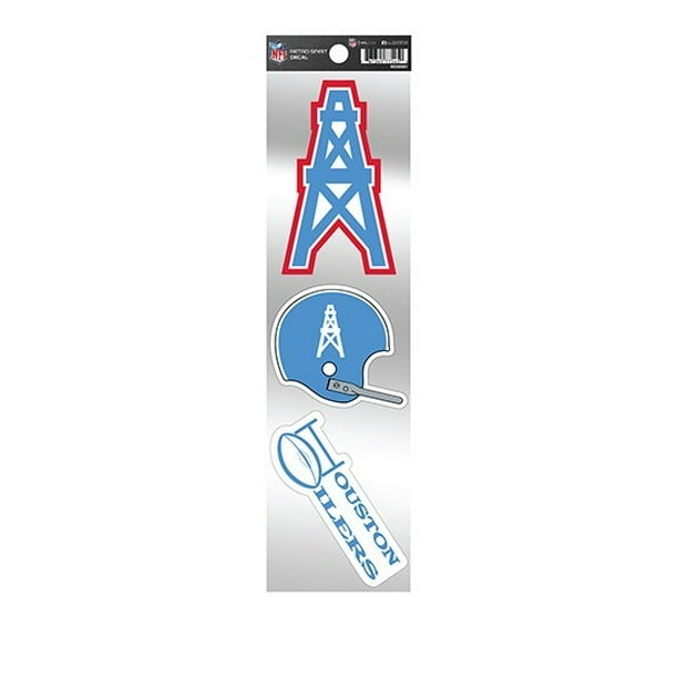 Houston Oilers Retro Spirit Decals
