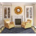 thumbnail image 3 of 1' x 2' Polypropylene Blue Area Rug, 3 of 4