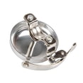 thumbnail image 7 of Bicycle Retro Bell Leisure Bicycle Dial Bell Aluminum Silver Gold Coffee Brown Bicycle Bell Bicycle Bell, 7 of 7