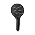 thumbnail image 1 of 13 Cm Big Panel High Pressure Shower Head Black 3 Modes Large Flow Spray Nozzle, 1 of 5