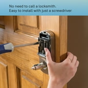 Yale Assure Lever, Black Suede Smart Wi-Fi Keypad Lock for Key-Free Entry YRL216-WF1-BSP