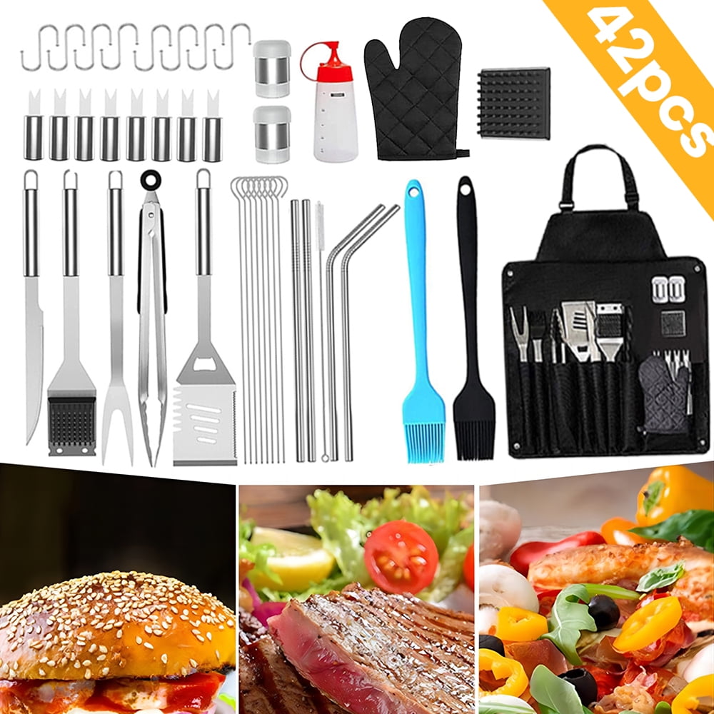 42Pcs Griddle Accessories Set, Grill Accessories BBQ Tools for