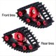 thumbnail image 5 of Juego de 4 Neumáticos para Nieve, Ruedas para Orugas de Carga, Conversión de Vehículos de para Vehículos RC Crawler 1/18 -4M, Piezas de Accesorios, A, 5 of 5