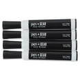 thumbnail image 2 of Pen+Gear Chisel Tip Dry Erase, Black, 4 Count, 2 of 5