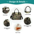 thumbnail image 3 of ALAZA Dinosaurs in The Forests Insulated Lunch Bag Reusable Tote Box Adjustable Shoulder Strap for Work Picnic, 3 of 6