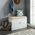thumbnail image 2 of Crosley Furniture Harper Particle Board Wood Entryway Bench in White, 2 of 13