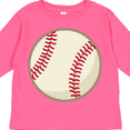 thumbnail image 4 of Inktastic Baseball Sports Ball Boys or Girls Long Sleeve Toddler T-Shirt, 4 of 5
