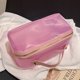 thumbnail image 4 of Bolso De Cosméticos Organizador de baño para mujer, bolsa de belleza transparente a la moda para uso diario (rosa) Ndcxsfigh Para Estrenar, 4 of 8
