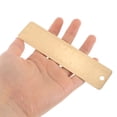 thumbnail image 5 of BESTYASH 2-Pack Metal Brass Scale Rulers Portable Measuring Tools for Accurate Measurements and Professional Design Projects, 5 of 6