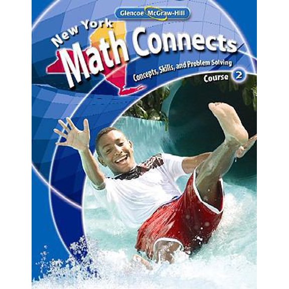 Pre-Owned New York Math Connects, Course 2: Concepts, Skills, and Problems Solving (Hardcover) 0078883385 9780078883385