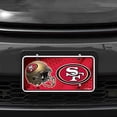 thumbnail image 2 of Placa de matrícula de metal Rico Industries San Francisco 49ers NFL 6 x 11,5 pulgadas, 2 of 3