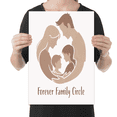thumbnail image 2 of Raising My Forever People - Family Wall Art Decor - 13x19 Poster Print, 2 of 4