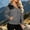 (Fashion 90)Dark Gray, variant on Women's Contrast Color Zip-Up Athletic Jacket Lightweight Hooded Windbreaker with Pockets Running Outerwear for Sports Gym