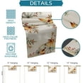 thumbnail image 4 of Thanksgiving Fall Table Runner 70 Inches Long, Pumpkins Autumn Maple Leaves Cotton Linen Kitchen Dinner Table Runners, Farmhouse Burlap Tablerunner for Thanksgiving/Dresser/Dining/Party/Wedding Decor, 4 of 6