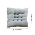 thumbnail image 3 of Uscallm Plush Chair Cushion for Office Desk Chair, Teen Classroom Seat Cushion, Long Sitting Comfort, Home Stool Cushion, 40x40cm Polyester Cushion Pad, 3 of 6