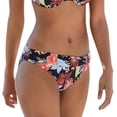 thumbnail image 2 of LASCANA Women's Tropical Print Fold Over Bikini Swimsuit Bottom Hardware, 2 of 6