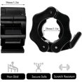 thumbnail image 2 of Clamping ring 2 pieces 50 mm locking ring stop ring weightlifting barbell weightlifting bodybuilding, 2 of 4