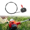 thumbnail image 6 of figatia Lawn Mower Throttle Cable with Control Switch Controls Cable Replacement Cable and Chokes Lever for Electric Petrol Lawnmowers, 6 of 8