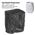 thumbnail image 4 of Housse de Pompe de Spa Isolée Imperméable Installation Facile pour Extérieur Noir, 4 of 7