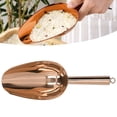thumbnail image 1 of Ice Scoop, Metal Ice Scoop U Shaped Sturdy Handheld  For Hotel For Home For Restaurant, 1 of 8