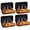 4 PCS, variant on CuiLiyq Pocket Size Nativity Set in A Box, Handcrafted Mini Nativity Scene, Small Nativity Box with Holy Family Figures, Portable Christmas Decoration for Home, Office, Desk and Gifts, 3.74" x 2.36"