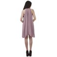 thumbnail image 4 of Moomaya Tunique Imprimée Robe Débardeur Robe Évasée Col Licou Mini Robe d'Été, 4 of 4