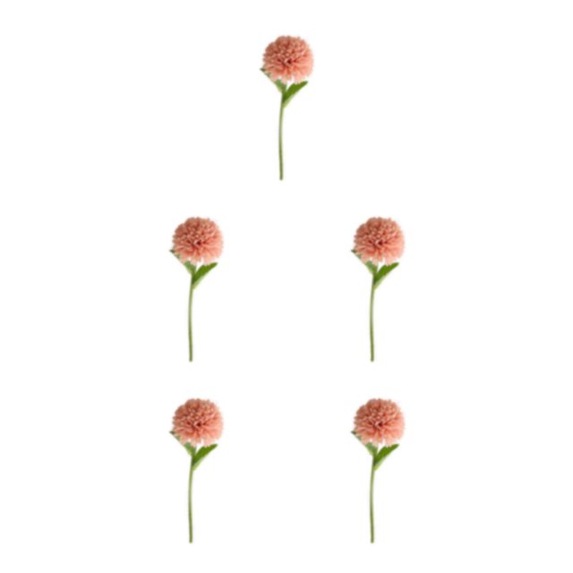 Baohd 1/2/3/5 10pack/lot Realistic Appearance Artificial Flower For Party Decor And Home Decor Light Coffee 5PCS
