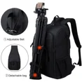 thumbnail image 2 of Sac à Dos pour Appareil Photo Grande Capacité pour Canon Nikon SONY Fuji Appareil Photo Numérique Reflex micro Simple Sac pour Appareil Photo d'Ordinateur Intégré multi-fu L-orange, 2 of 6