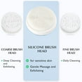 thumbnail image 5 of ETEREAUTY Facial Cleansing Brush, IPX7 Waterproof Face Scrubber Face Brushes for Cleansing and Exfoliating with 3 Brush Heads, 5 of 8