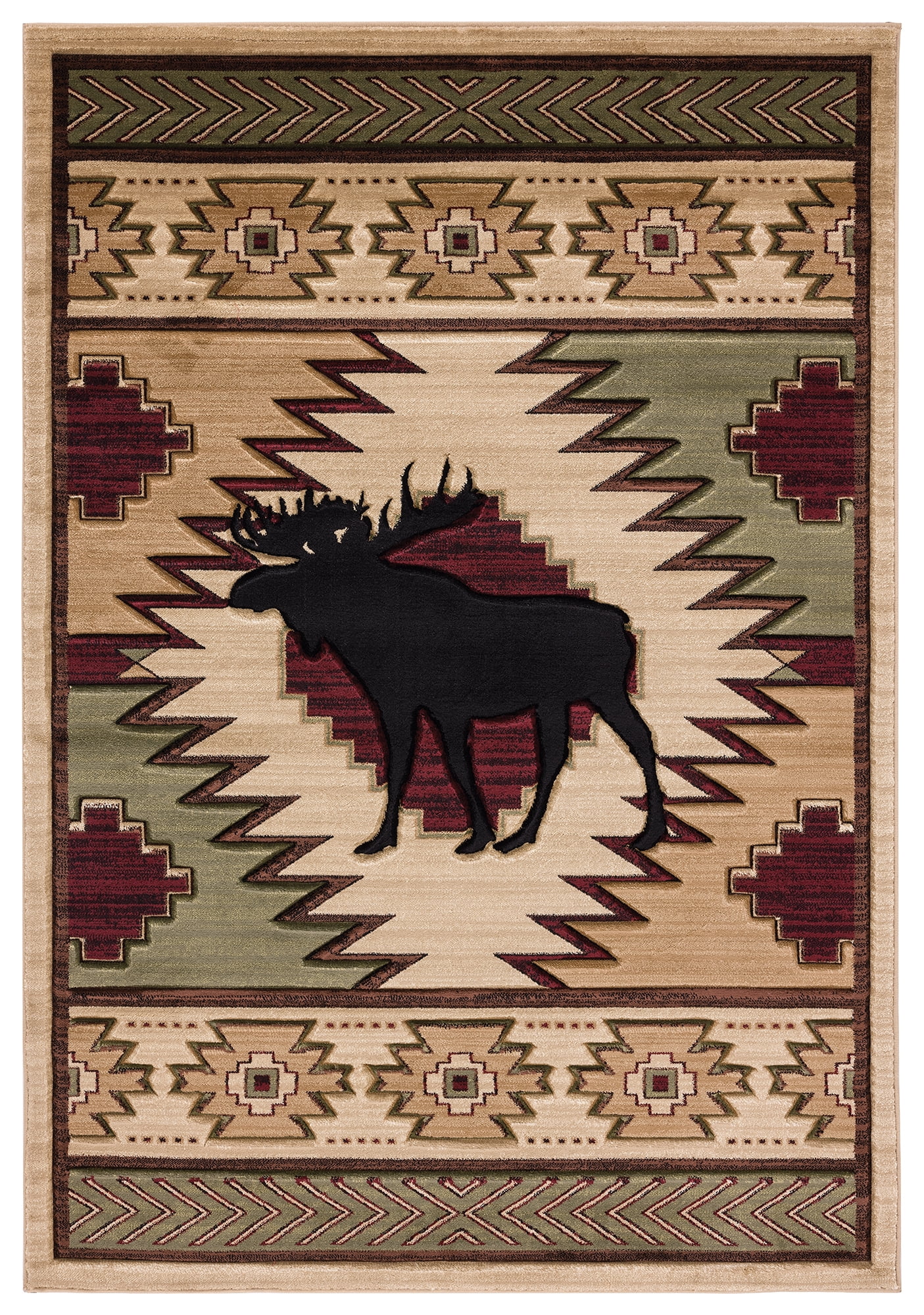 United Weavers of America Geometric Loomed Area Rug, 1.83' x 2.67'