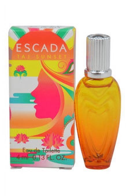 TAJ SUNSET * Escada 0.13 oz / 4 ml Mini Eau de Toilette Women Perfume Splash