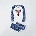 thumbnail image 1 of Offres de Noël Ensemble Parent-Enfant Chaud de Noël Pyjama d'Intérieur Imprimé Ensemble Deux Pièces pour Papa, 1 of 8