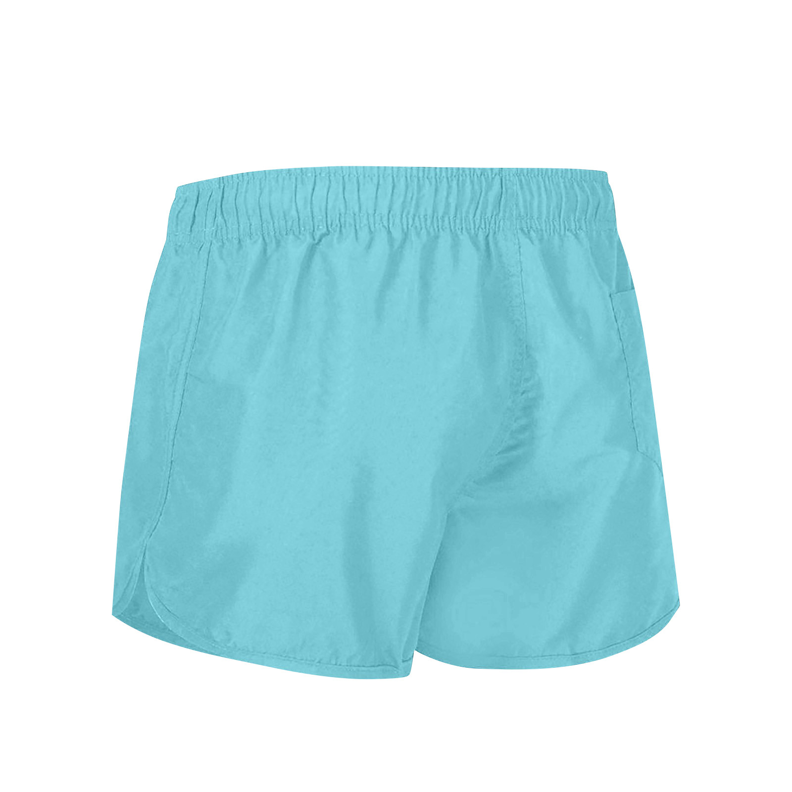 HaHaHappy Men's Cargo Shorts Elastic Waist Casual Cotton Shorts with ...