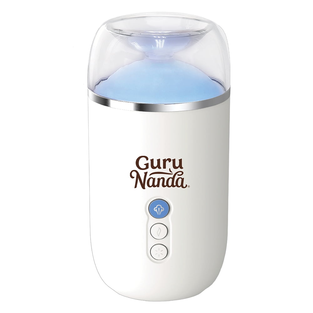 walmart.com | GuruNanda Modern Essential Oil Diffuser, White - 6 Hours of Aromatherapy