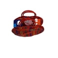 thumbnail image 2 of Bolsa de mercado redonda # 2, MAYA MALLA, de malla fina, multiusos, juego de 3., 2 of 4