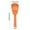 Orange, variant on Hesxuno Kitchen Spoons Kitchen Multi-function Cooking Spoon Grinding Smashing Filtering Colander Grinding Ginger Spoon Household Mashed Potato Rice Spoon for Cooking