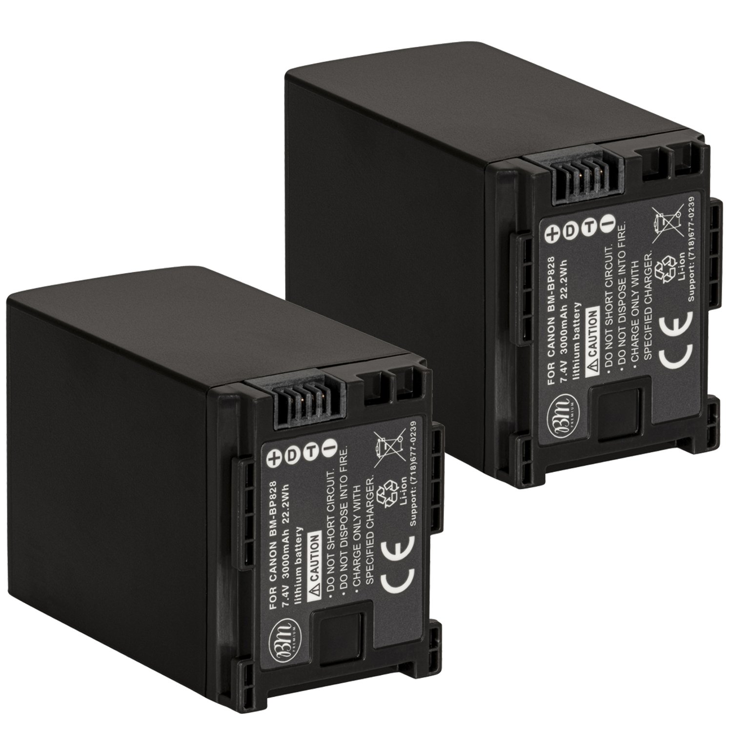 Batterie BP-828 3000 MAh Pour Caméscopes Canon – Compatible VIXIA, XA, HF, HG, XF