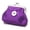 Purple, variant on Choose Color | Sequin Coin Purse Snap Jewelry Fits 18MM 20MM Ginger Charm Buttons