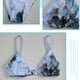thumbnail image 4 of Advancent Traje de baño de tres piezas para mujer, traje de baño dividido teñido estampado, traje de baño sin mangas para vacaciones en la playa, traje Type2 NO2 Advancent OD021114-03, 4 of 6