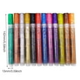 thumbnail image 3 of 2025 New Glitter Gel Pens Set 12 Color, Colorful Pens, Artist Colored Gel Markers, Back to School, Smooth Pens for Writing, Office School Supplies Gifts for Adult Coloring Hand Lettering, 3 of 9